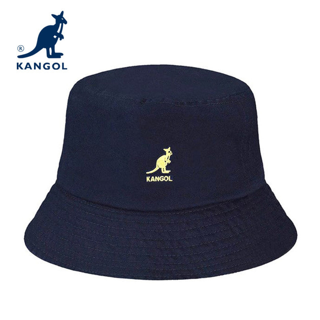 캉골 워시드 버킷햇 벙거지 모자 네이비 K4224HT-NV411